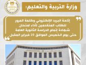 وزارة التعليم تتيح البريد الإلكترونى وكلمة المرور لتسجيل استمارة الثانوية العامة