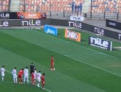 روقا يتعادل لحرس الحدود بمرمى الزمالك من ركلة جزاء فى الدقيقة 26 (1-1)