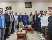 رئيس اتحاد الدراجات يجتمع بالمنتخب قبل المشاركة فى سباق الشارقة الدولى
