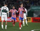 أتلتيكو مدريد يضرب إلتشى 4-0 ويتأهل لربع نهائى كأس ملك إسبانيا.. فيديو