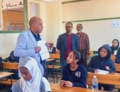انتهاء امتحانات أول أيام الشهادة الإعدادية بأسوان دون معوقات.. صور