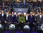 وزيرة التنمية المحلية تشهد احتفالية مبادرة "سداد ديون المزارعين" لحزب مستقبل 