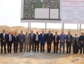 رئيس جامعة المنوفية يتفقد أرض الجامعة بمدينة السادات على مساحة 200 فدان