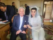 عقد قران أروى جودة على زوجها الإيطالى.. صور