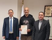 البطل الأولمبي كرم جابر ينضم للجهاز الفني للمشروع القومي للموهبة للمصارعة
