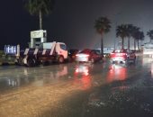 أمطار غزيرة على الإسكندرية وكفر الشيخ والبحيرة وحالة طوارئ فى المحافظات