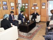 وكالة الفضاء المصرية تستقبل المستشار الاقتصادى للسفارة اليابانية بالقاهرة 