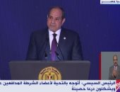 الرئيس السيسى: الدولة المصرية تسير فى الطريق الصحيح رغم كل التحديات