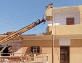 تحذير بعدم الاقتراب من أعمدة وأكشاك الكهرباء لسوء الأحوال الجوية بكفر الشيخ