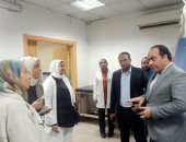 التأمين الصحى بأسوان: استطلاع آراء المنتفعين ومتابعـة التسجيل الإلكترونى