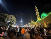 الإنشاد والذكر بالليلة الختامية لمولد السيدة زينب.. فيديو وصور