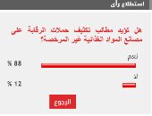 88% من القراء يؤيدون تكثيف الرقابة على مصانع المواد الغذائية غير المرخصة