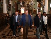 محافظ جنوب سيناء يزور دير سانت كاترين ويرحب بالزائرين