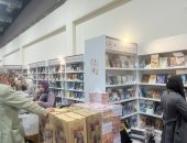 مبيعات جناح هيئة الكتاب تتخطى حاجز الـ80 ألف نسخة فى أول 7 أيام بمعرض الكتاب