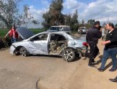 مصرع شخص وإصابة 2 فى البحيرة إثر حادث تصام بسيارة يقودها نجل فنان شهير