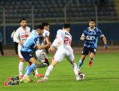 بثلاثية نظيفة.. بيراميدز يهزم الزمالك ويغرد على صدارة دورى Nile