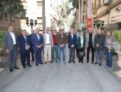 محافظ القاهرة يشهد فعاليات مرسم القاهرة الأول بوسط المدينة 