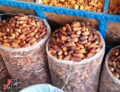 أنواع مختلفة للبلح وكل فئات الأسعار متاحة بسوق وكالة البلح.. "فيديو"