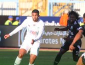 كريم بامبو رجل مباراة المصرى وسيراميكا بالدورى