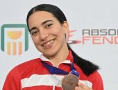 فرح محفوظ تضمن ميدالية لمصر فى كأس العالم لناشئي سيف المبارزة بالبحرين