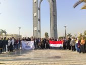جامعة حلوان تنظم زيارة دامجة لطلاب ذوي الهمم إلى معرض القاهرة الدولي للكتاب