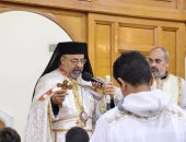 بطريرك الأقباط الكاثوليك يترأس قداس عيد تقدمة المسيح إلى الهيكل بكنيسة العذراء بالمعادي