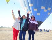 بهجة الموسم السياحى الشتوى يومية فى المعابد والبالون الطائر بالأقصر.. سور 