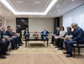 مصر وتركيا تؤكدان رفضهما تهجير الفلسطينيين من أرضهم.. دعوات للمانحين الدوليين للمشاركة الفعالة في مؤتمر إعادة إعمار غزة المزمع تنظيمه بالقاهرة.. وتشديد على ضرورة حل الدولتين بإقامة دولة فلسطينية على حدود 67