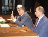 وكيل تعليم الجيزة يبحث الاستعدادات للفصل الدراسى الثانى