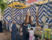 رئيس مدينة الطود يفتتح سوق اليوم الواحد بقرية المريس.. صور