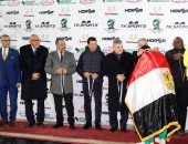 محافظ الإسماعيلية يشهد المباراة النهائية لبطولة أفريقيا لأندية الهوكي