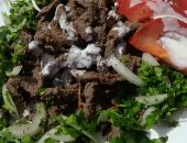 طريقة عمل سلطة شاورما اللحم.. صحية ولذيذة ومش بتاخد وقت كتير
