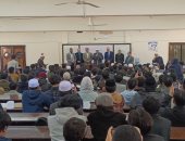 رئيس جامعة الأزهر يتفقد انتظام العملية التعليمية بقطاع الدراسة ويشيد بانضباطها