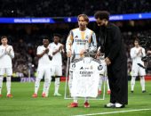 الريال ضد أتلتيكو.. تكريم مارسيلو على هامش الديربى "فيديو"