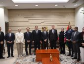 وفد «التنسيقية» يلتقي السفير دياب اللوح.. ويؤكد دعم ومساندة الشعب الفلسطيني