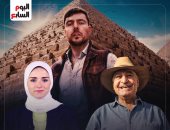 زاهي حواس يكشف لتليفزيون اليوم السابع تفاصيل مغامرة مستر بيست فى الأهرامات