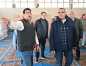 محافظ جنوب سيناء يتابع حملة دعم غزة "مبادرة تحيا مصر" باستاد طور سيناء