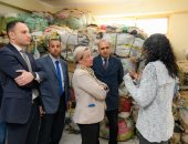 وزيرة البيئة تتفقد موقع مبادرة فيري نايل (Very Nile) بجزيرة قرصاية بنهر النيل