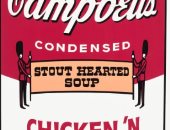 بيع ملصق "حساء كامبل" للفنان آندى وارهول بـ60 ألف جنيه إسترلينى فى لندن