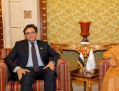 وزير الثقافة يلتقى المدير العام لمنظمة الإيسيسكو فى ختام زيارته للسعودية