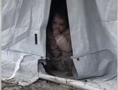 مخيم على أنقاض المقابر بحى الشجاعية.. مشاهد مؤلمة لفلسطينيين بعد عودتهم لقطاع غزة "فيديو"