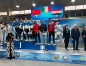 منتخب مصر لسلاح الشيش يحصد برونزية كأس العالم للناشئين فى أوزبكستان