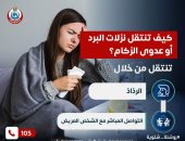 كيف تنتقل نزلات البرد أو عدوى الزكام؟ وزارة الصحة تجيب