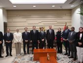 التنسيقية فى أسبوع.. وفد «التنسيقية» يلتقى السفير دياب اللوح.. ويؤكد دعم ومساندة الشعب الفلسطيني ورفض مخططات التهجير القسري