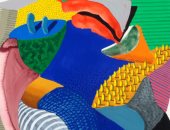 عرض لوحة للفنان ديفيد هوكنى للبيع بسعر 600 ألف دولار بمزاد نيويورك