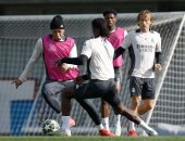 ريال مدريد يختتم تدريباته قبل موقعة مانشستر سيتي بدوري الأبطال.. صور
