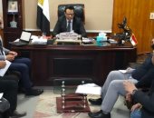 وكيل صحة بسوهاج يبحث مع إدارة مستشفى جهينة المركزى تحسين الخدمات الصحية