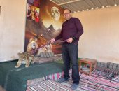 العثور على شبل أسد فى جبال الغردقة والنيابة تقرر إيداعه حديقة الحيوان.. صور