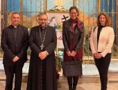 رئيس الطائفة الكلدانية يطالب سفيرة المجر بدعم جهود مصر فى رفض التهجير