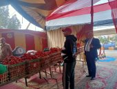 محافظة الجيزة تفتتح معرض أهلا رمضان بالحوامدية لتوفير السلع بأسعار مخفضة